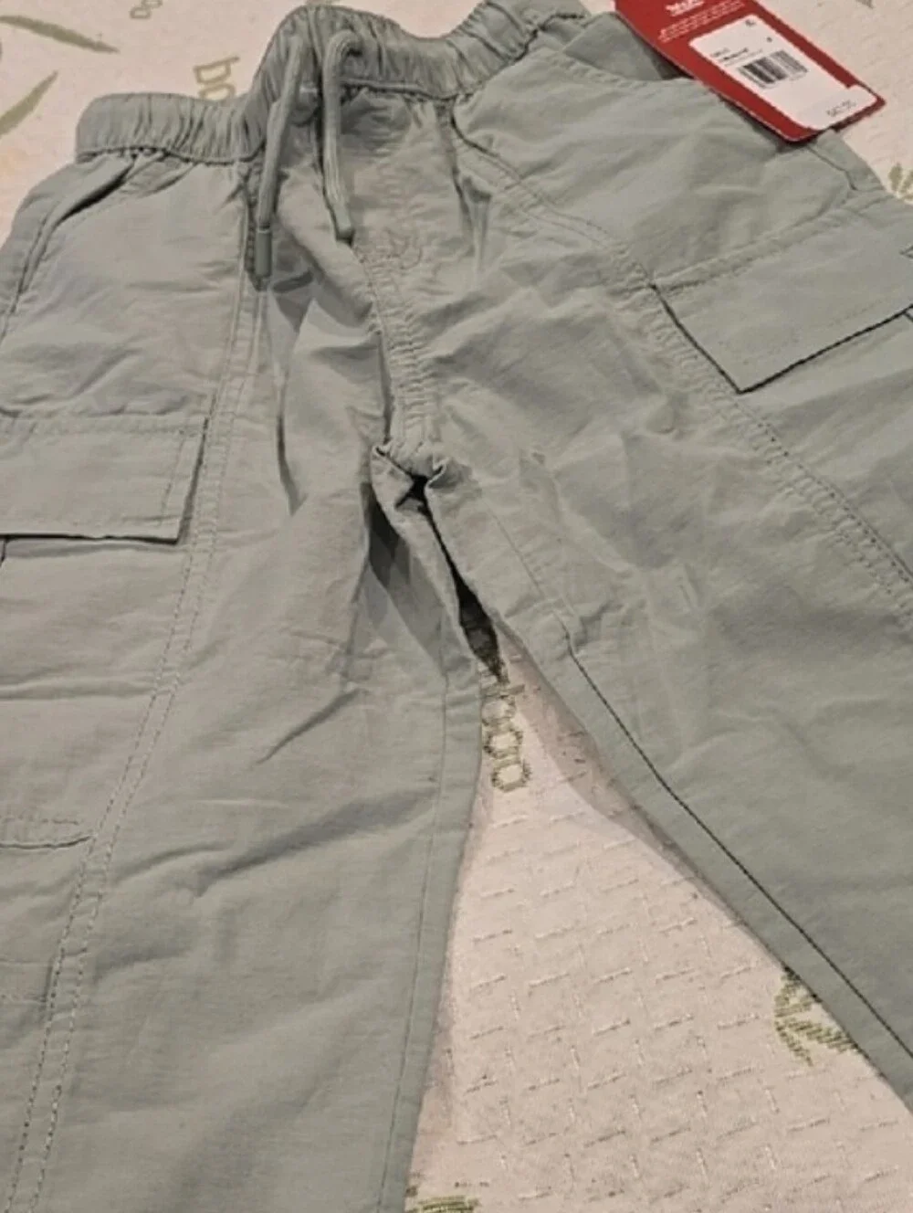 ❤️10/$40 New Light Sage Cargo Pants with Drawstring Waist